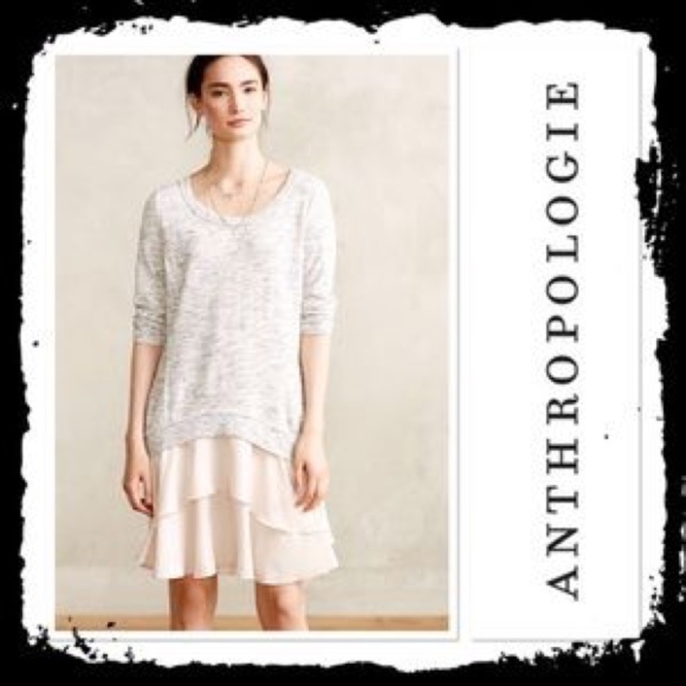 ANTHRO Saturday Sunday Stratum Sweatshirt Dress